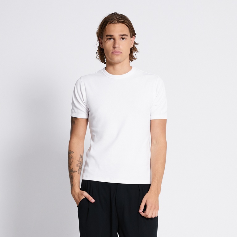 Rib knit tee "Vincent"
